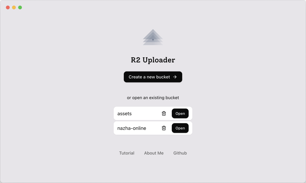 R2Uploader Screenshot